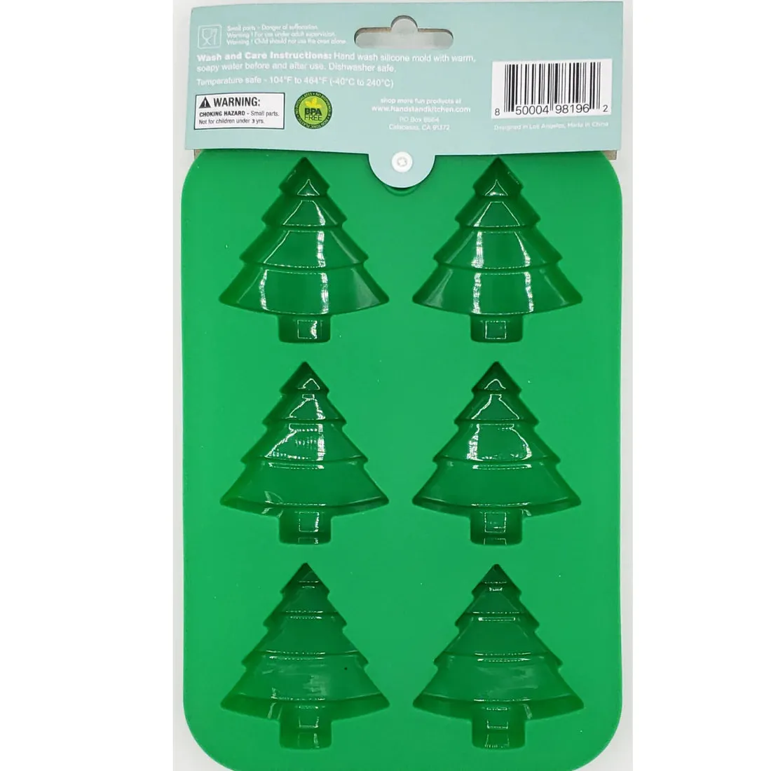 Winter Wonderland Holiday Tree Cupcake Mold