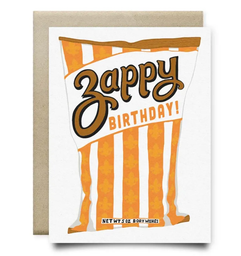 Zappy Birthday Card